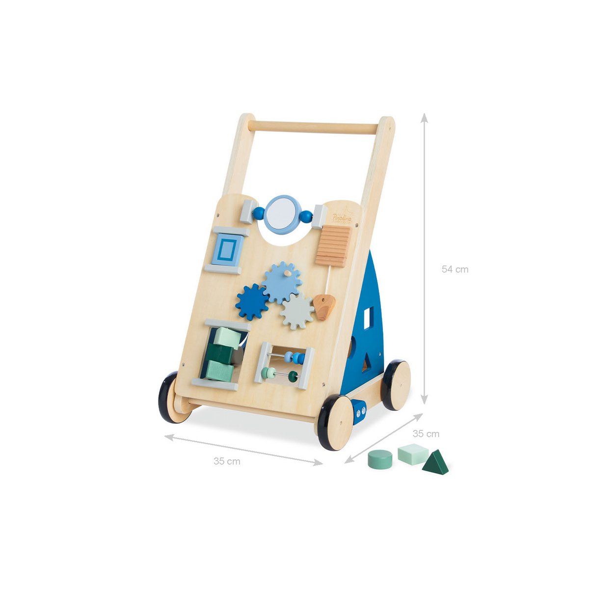 Activity walker „Titus”, blue