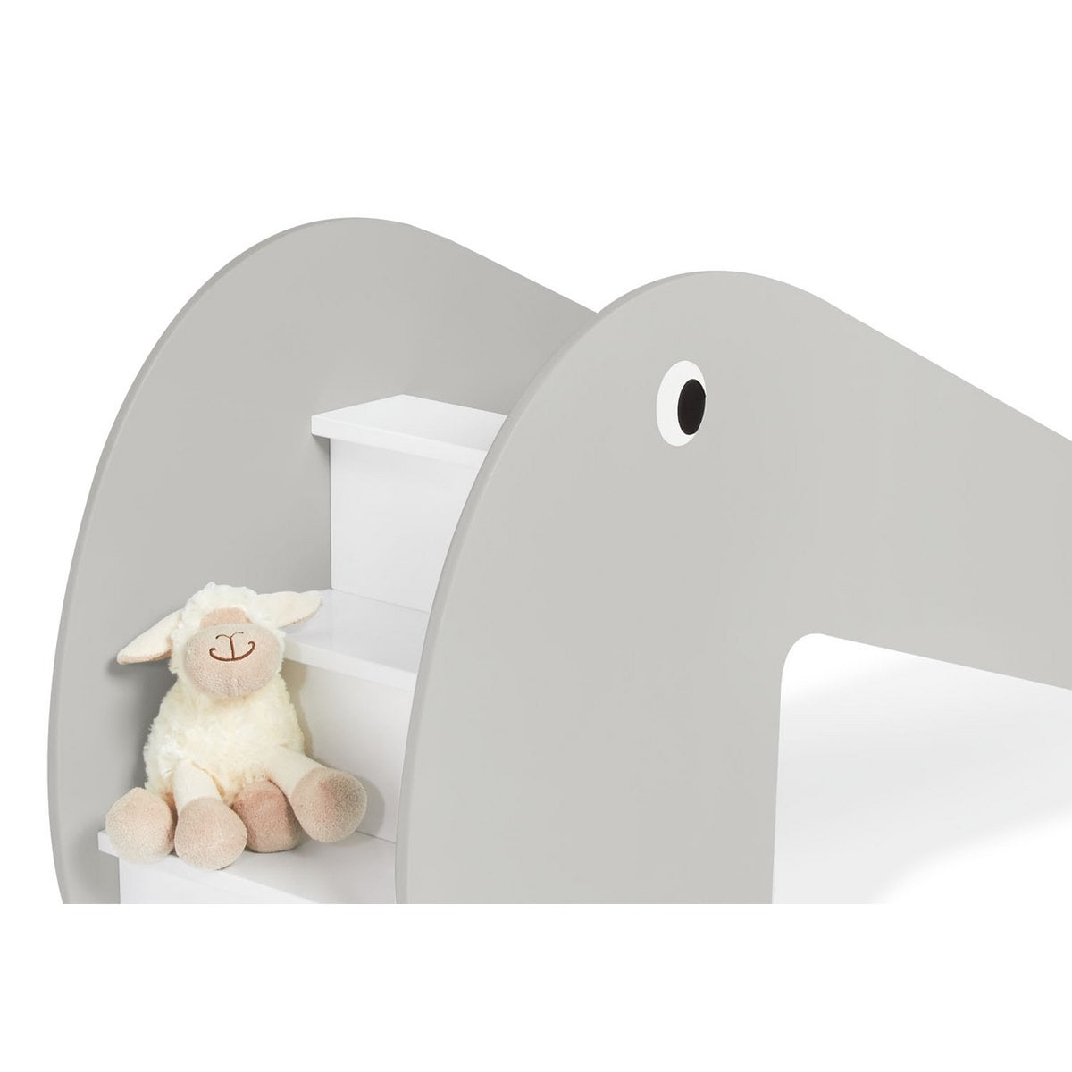 Indoor-slide „Lotta”, grey/white