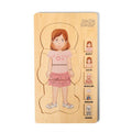 My body puzzle. girl