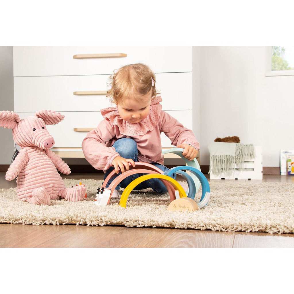 Wooden rainbow „Ruby”