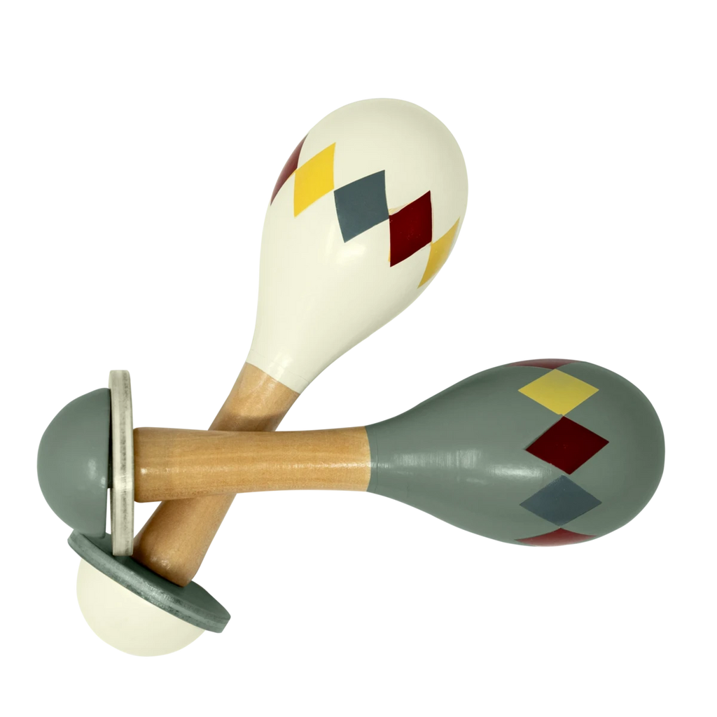 Maracas wit Harlekin