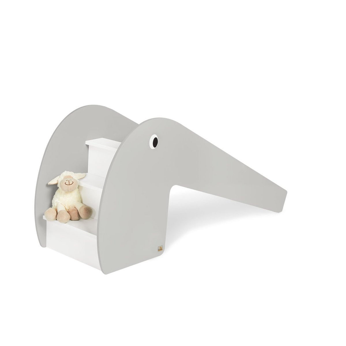 Indoor-slide „Lotta”, grey/white