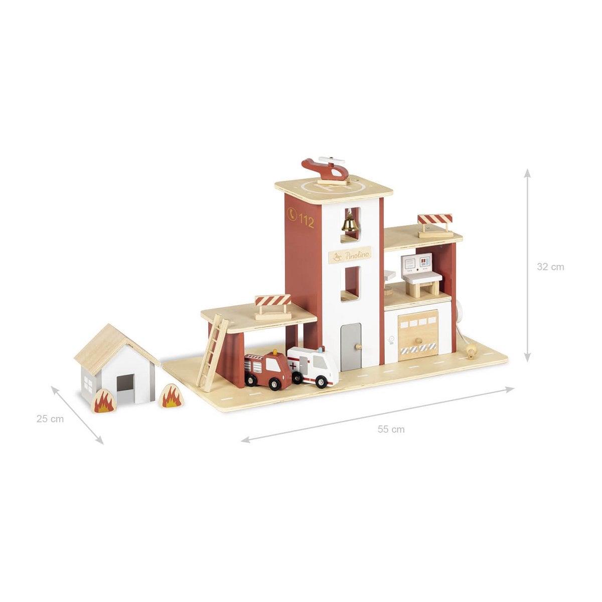 Fire station „Ben” with accessories