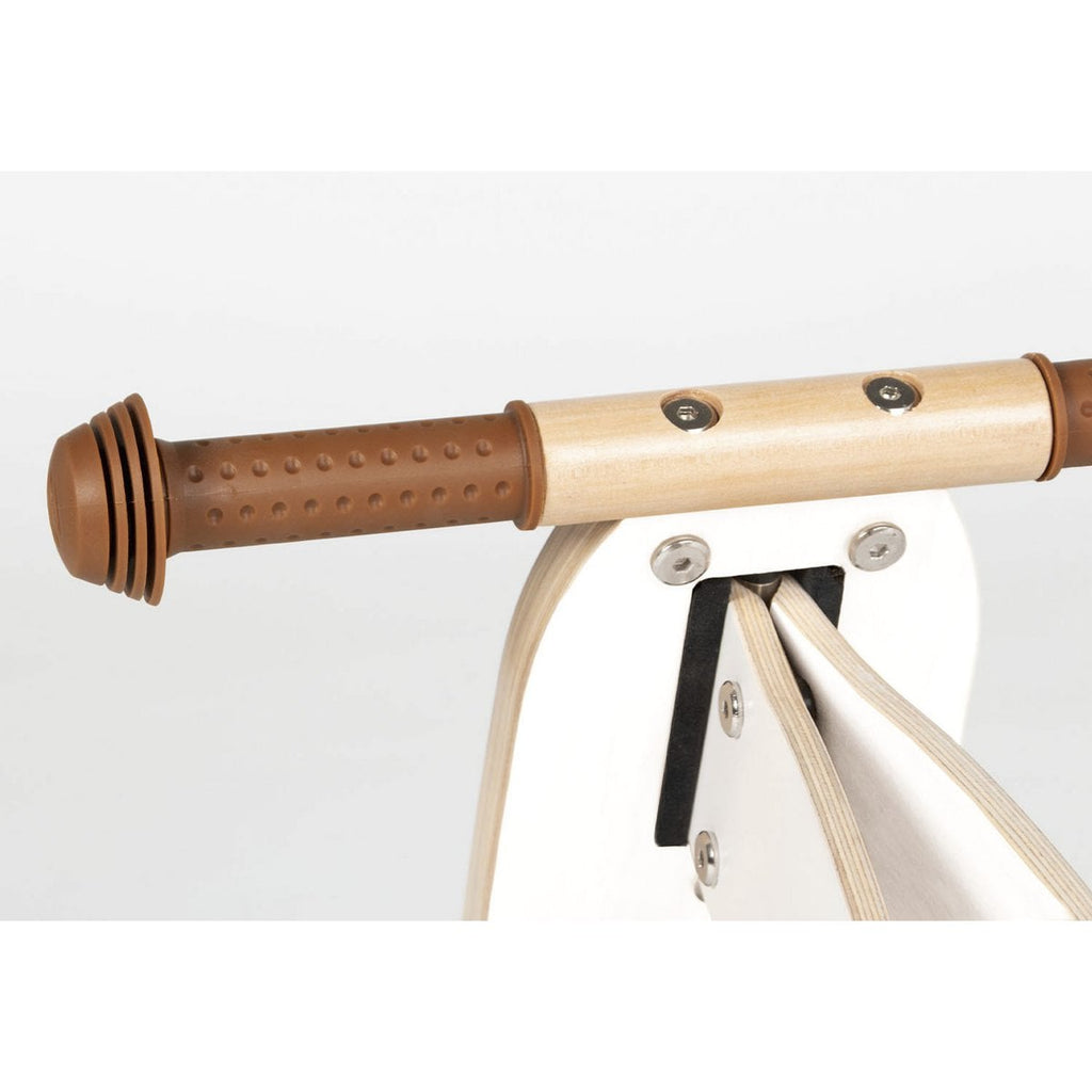 Mini tricycle „Charlie”, white/natural