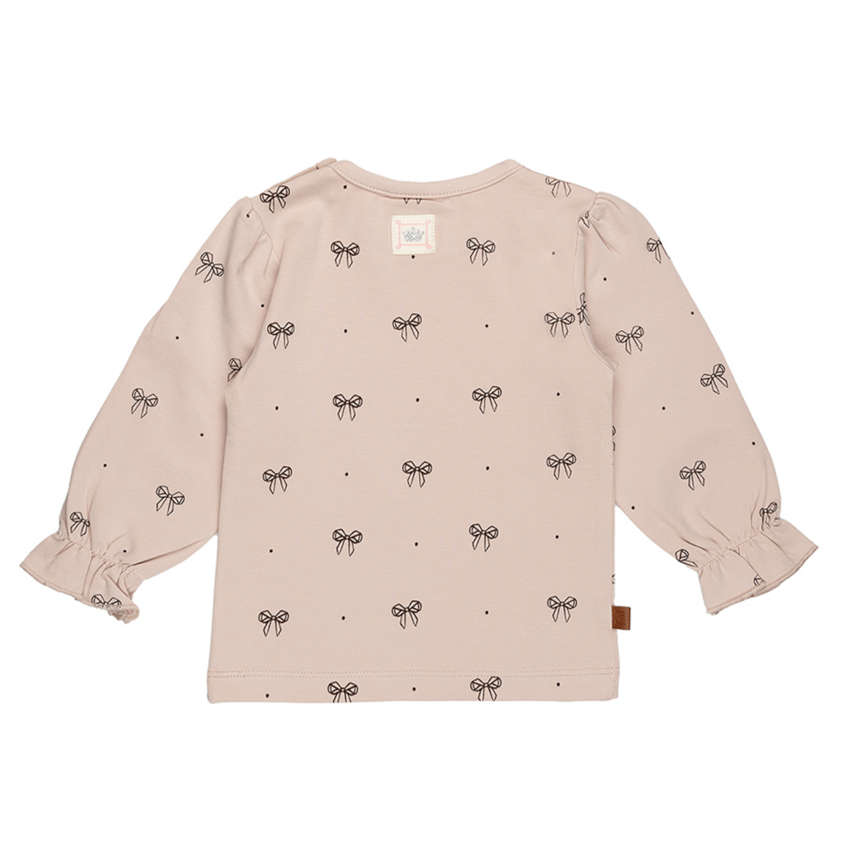 Ballerina Baby Shirt Bow | Sepia Rose